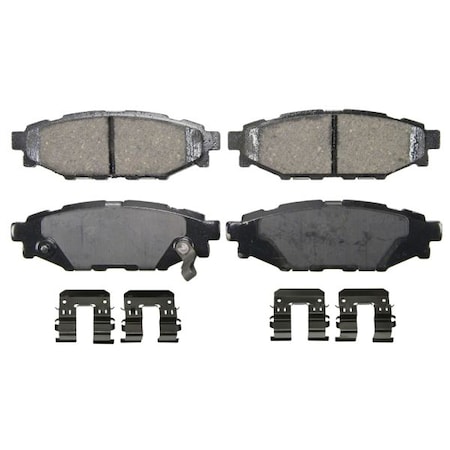 Wagner Brakes Ceramic Disc Pad Set, Zd1114 ZD1114